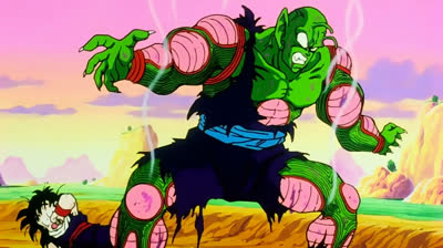 Capitulo 28 - El ataque de los Saiyajins; Kami-Sama y Piccolo mueren