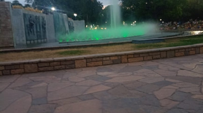 Fuente de agua danzantes