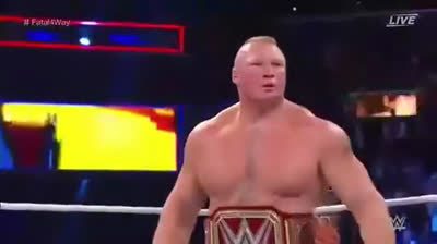 Braun Strowman vs Samoa Joe vs Roman Reigns vs Brock Lesnar